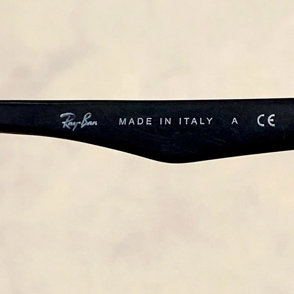 Ray-Ban polarized metal men women unisex sunglasses 🕶️ with case made in Italy